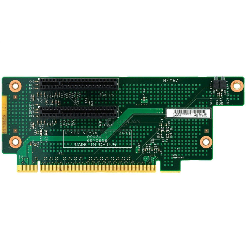 59Y3440 IBM 2-SLOT PCI-E RISER CARD FOR X3650 M2 69Y0652